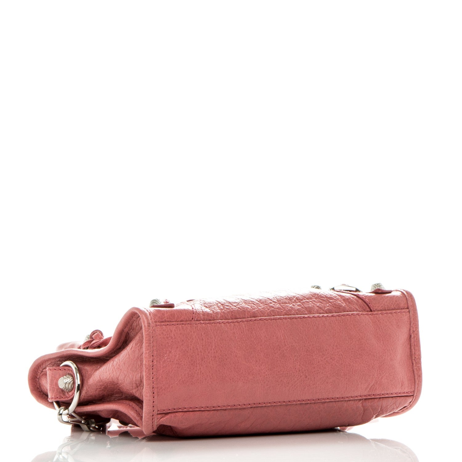 Balenciaga Agneau Giant 12 Silver Hardware Mini City Rose Bombon Raspberry 5 of 8
