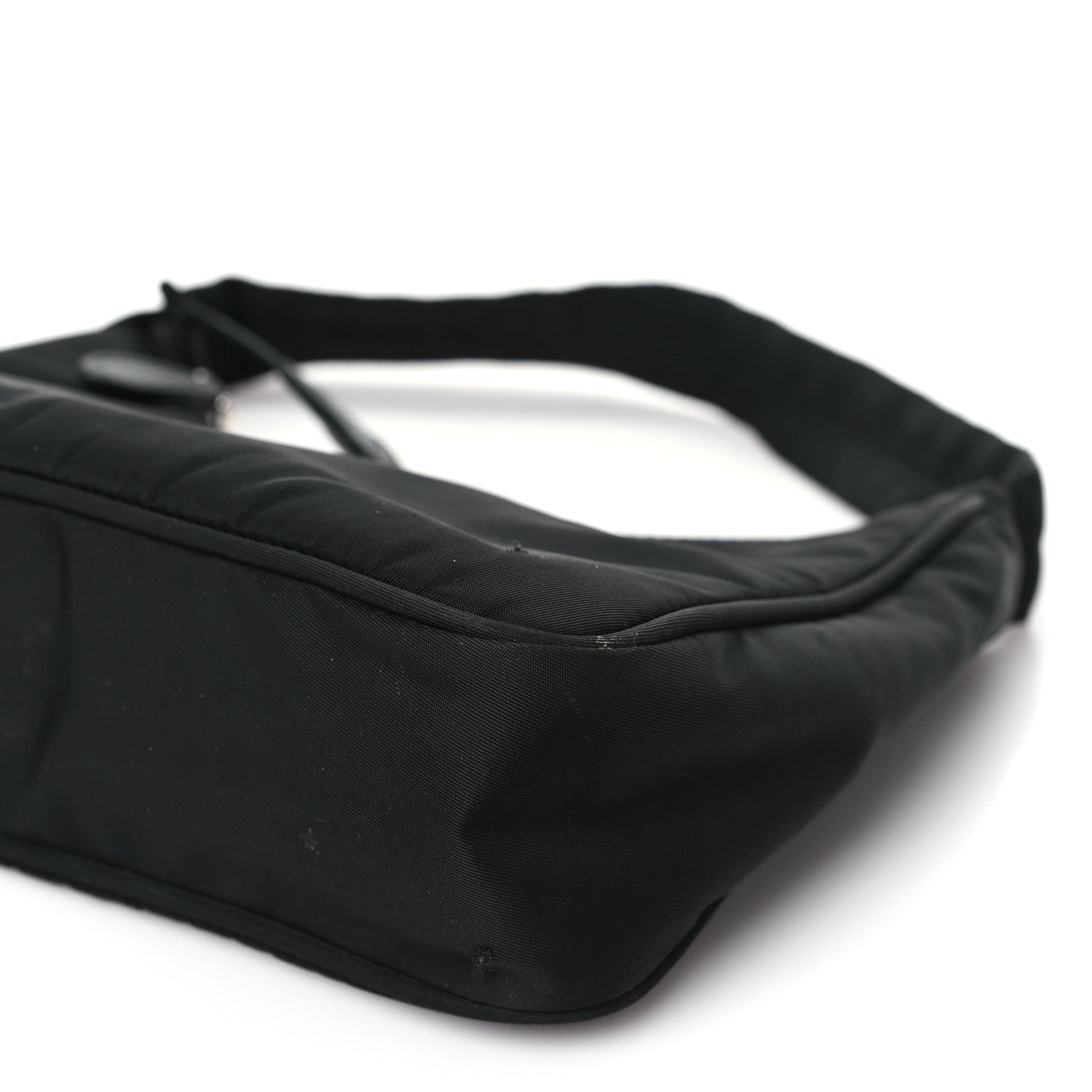Prada Tessuto Nylon Mini Re-Edition 2000 Bag Black 10 of 13