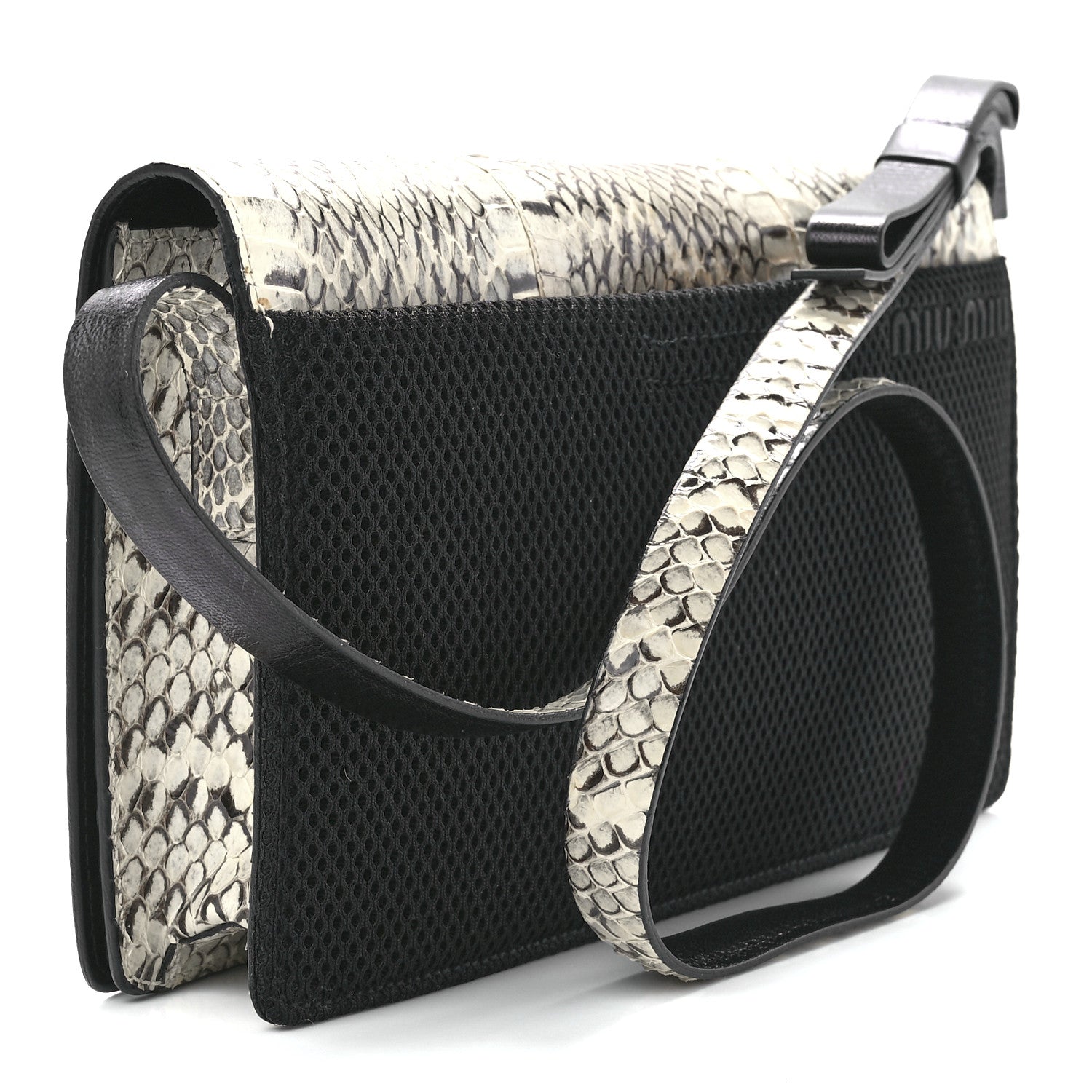 Miu Miu Snakeskin Crossbody 3 of 13