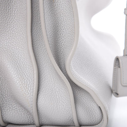 Saint Laurent Grained Calfskin Small Supple Sac De Jour Souris 13 of 18