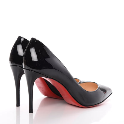 Christian Louboutin Patent Pigalle Follies 85 Pumps 37.5 Black 4 of 8