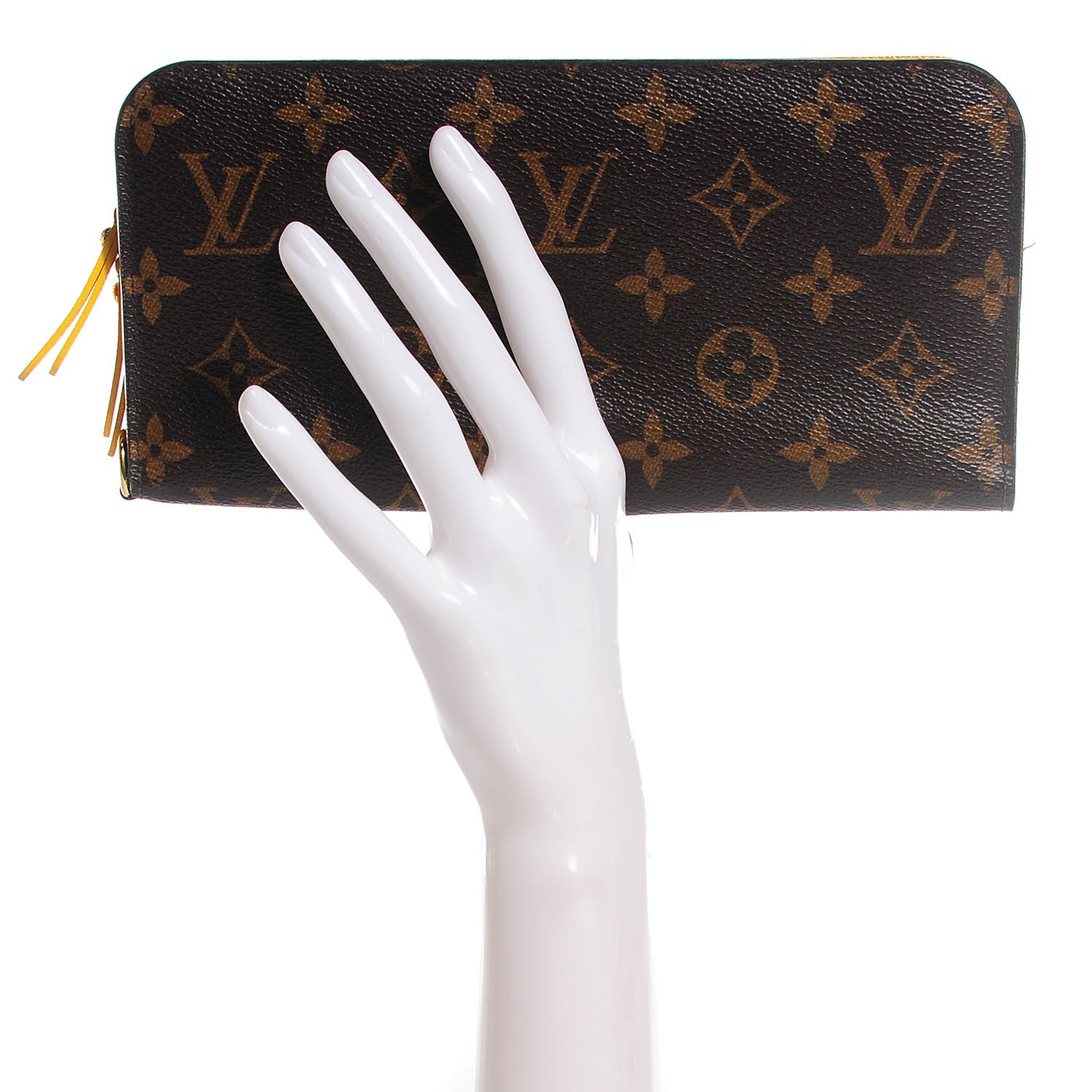 Louis Vuitton Monogram Kusama Waves Insolite Wallet Yellow 2 of 7