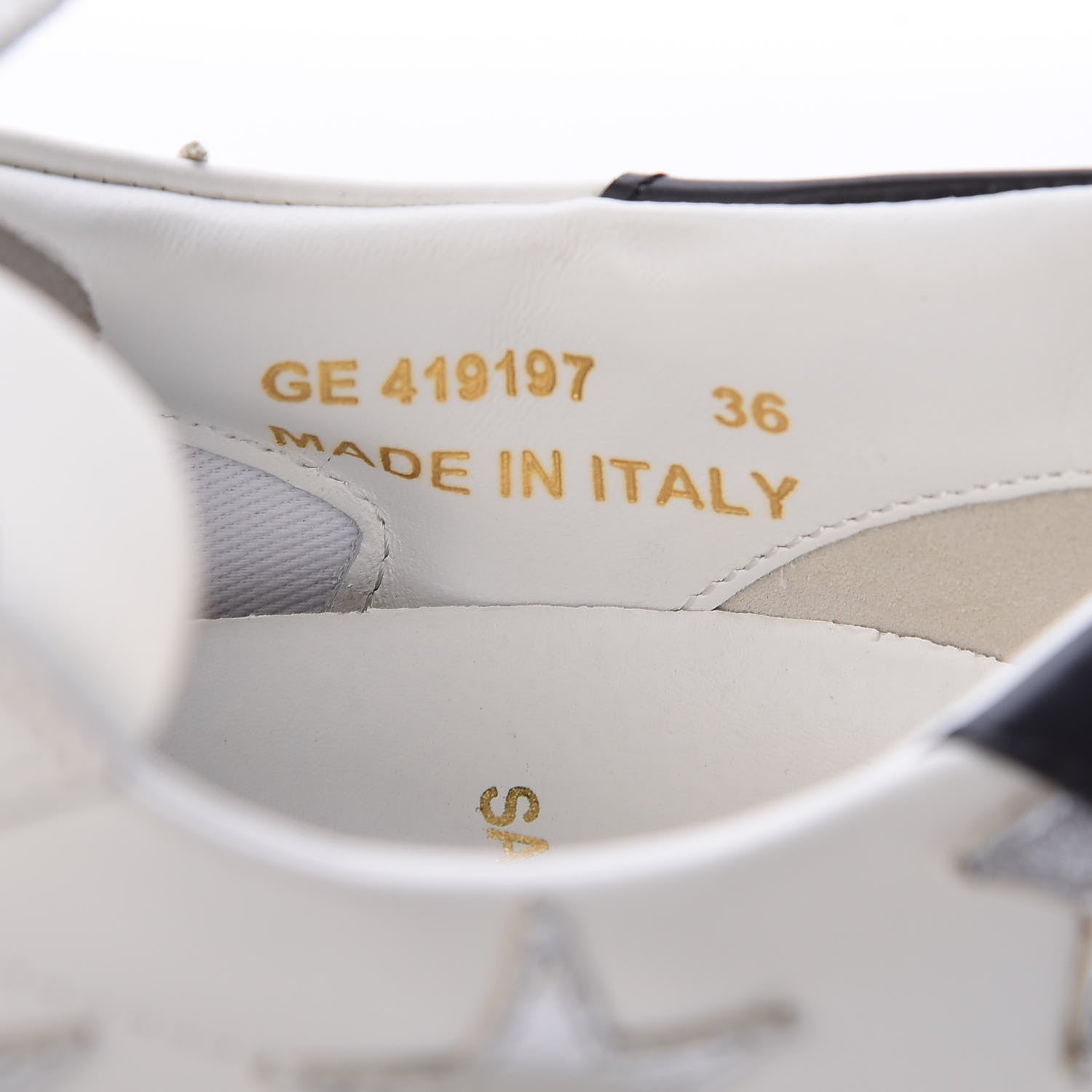 Saint Laurent Nappa Womens Star Court Sneakers 36 Off White 10 of 11