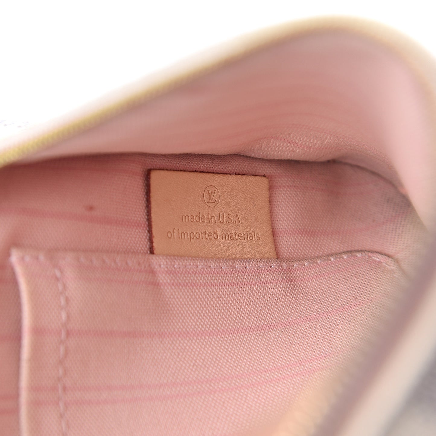 Damier Azur Neverfull MM GM Pochette Rose Ballerine