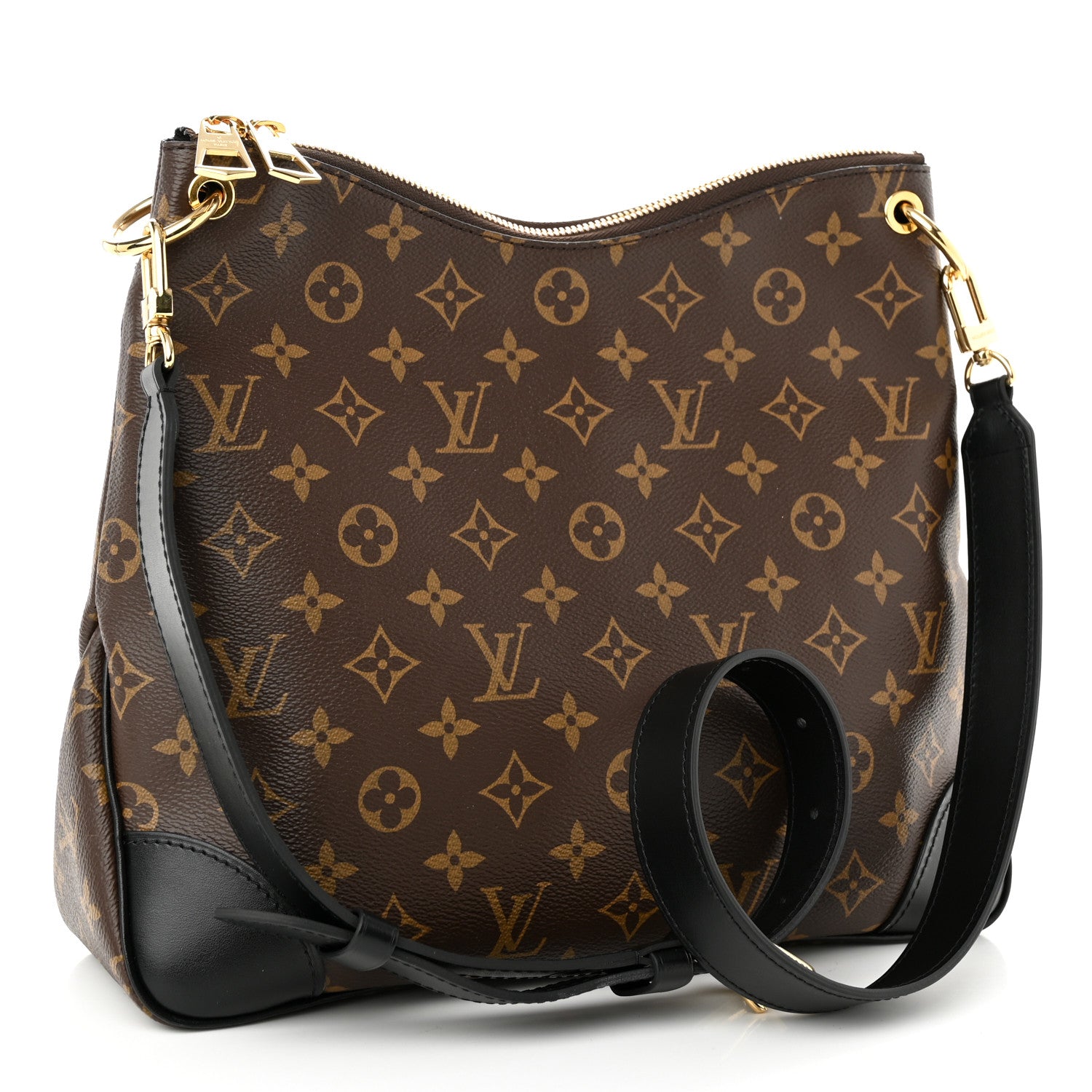 Louis Vuitton Monogram Odeon MM Black 3 of 9