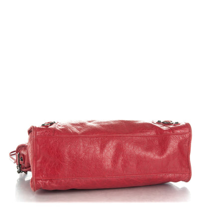 Balenciaga Agneau Classic Hardware City Rouge Cardinal 5 of 9