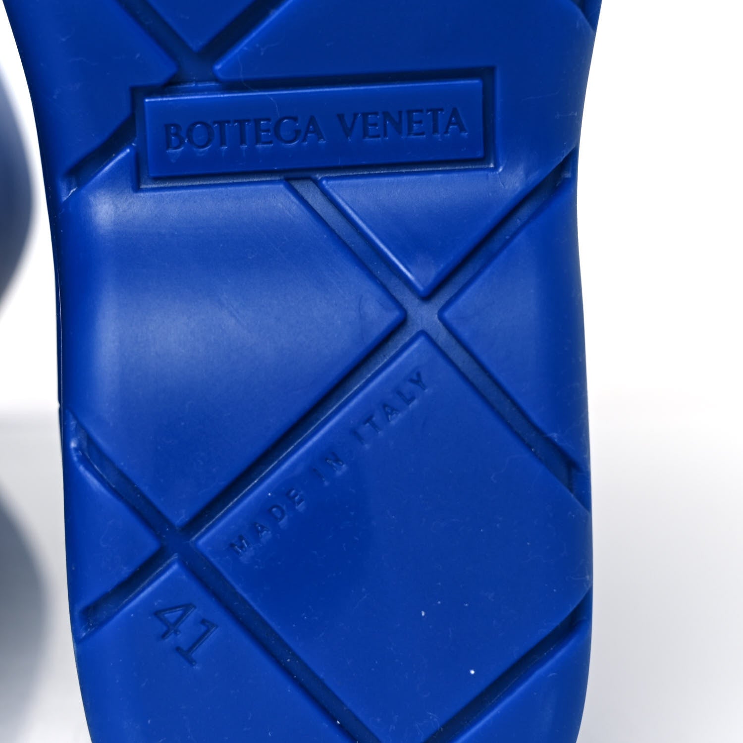 Bottega Veneta Rubber Puddle Rain Boots 41 Cobalt 6 of 6