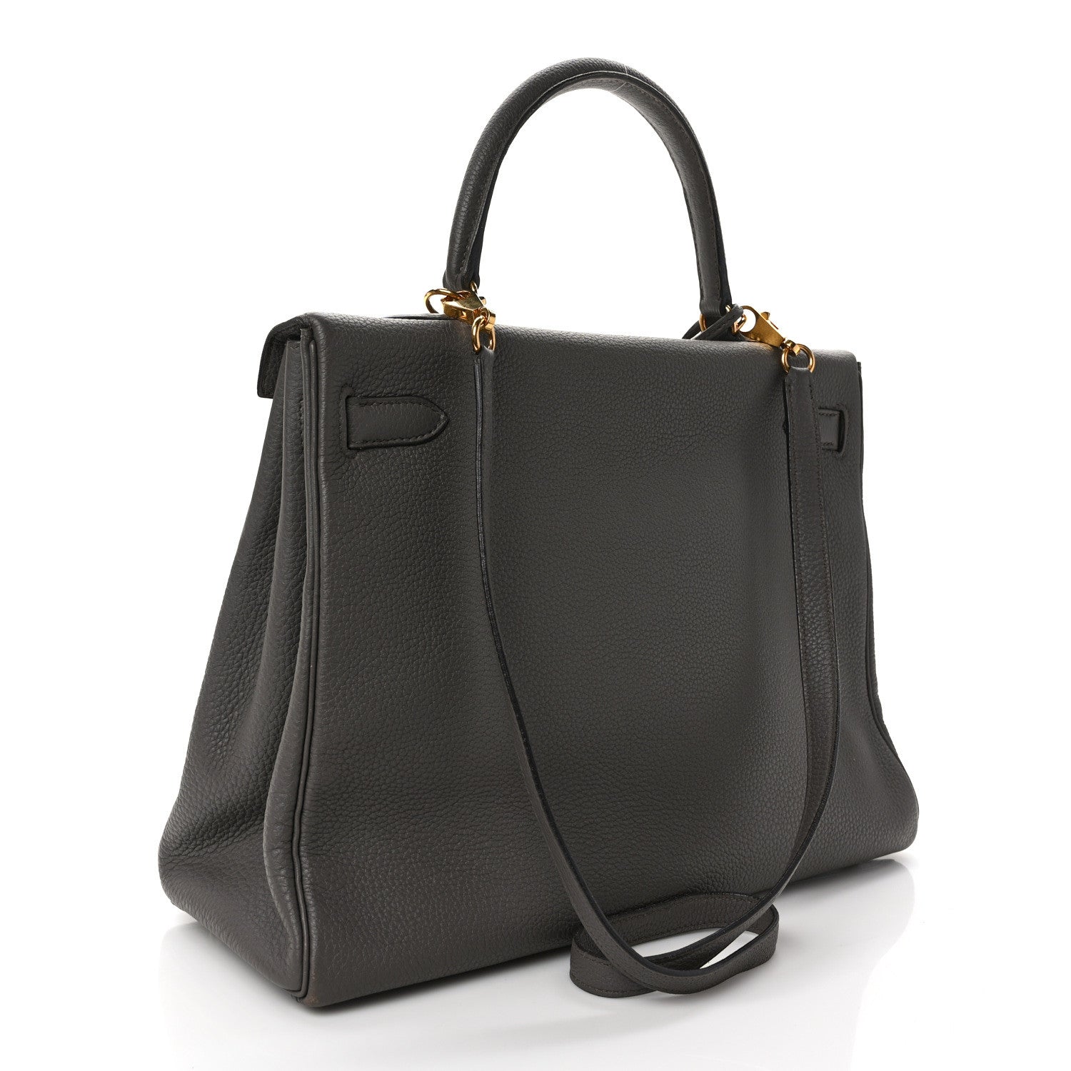 Hermes Togo Kelly Retourne 32 Etain 3 of 10