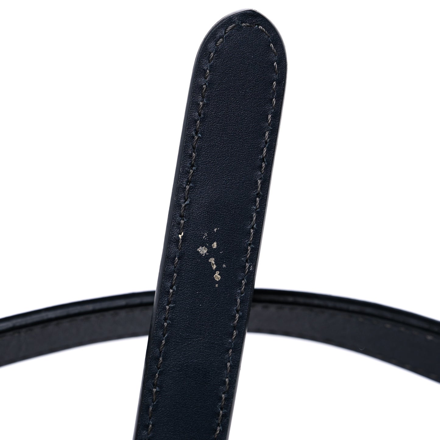 Oblique Saddle Bag Blue