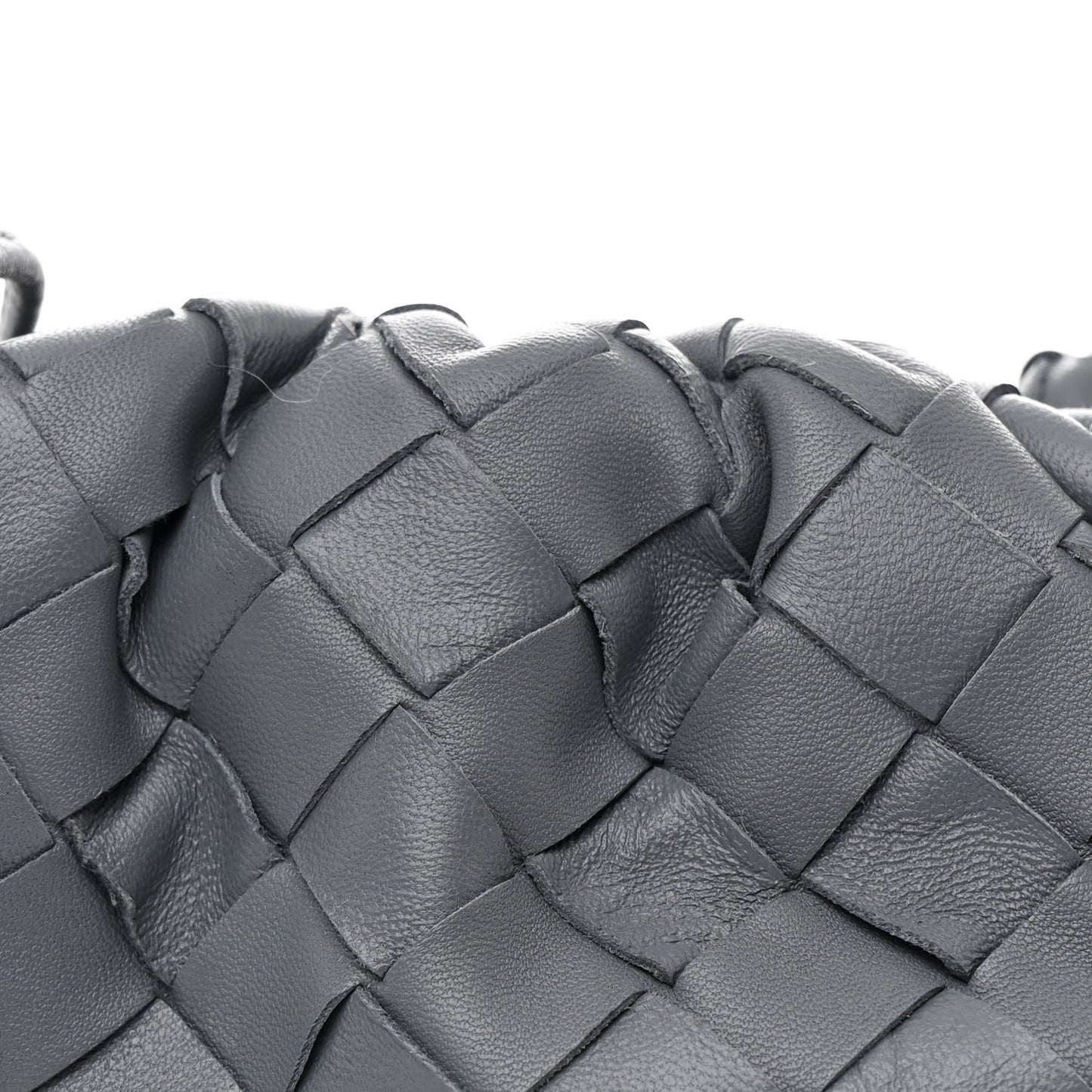 Nappa Intrecciato The Mini Pouch Thunder