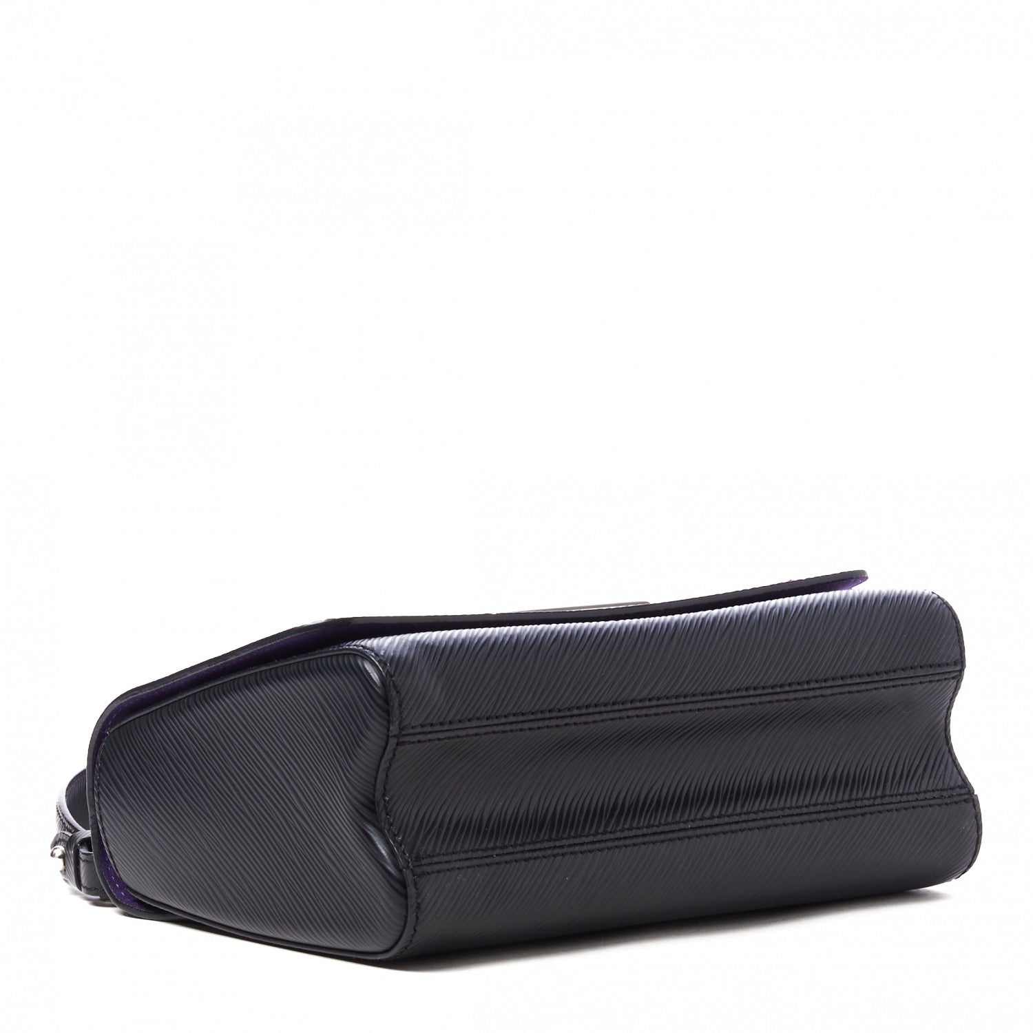 Louis Vuitton Epi Travel Stickers Twist Shoulder Bag MM Black 4 of 8