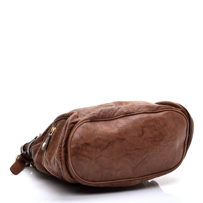 Jimmy Choo Calfskin Ramona Bucket Bag Brown 4 of 12