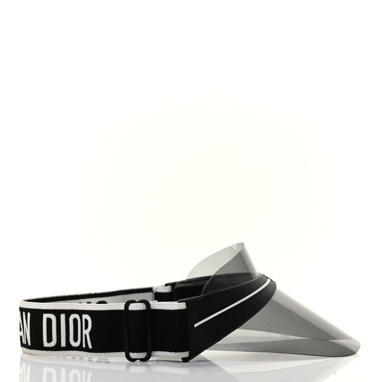 Christian Dior Mirrored DiorClub1 Sun Visor Black 4 of 8