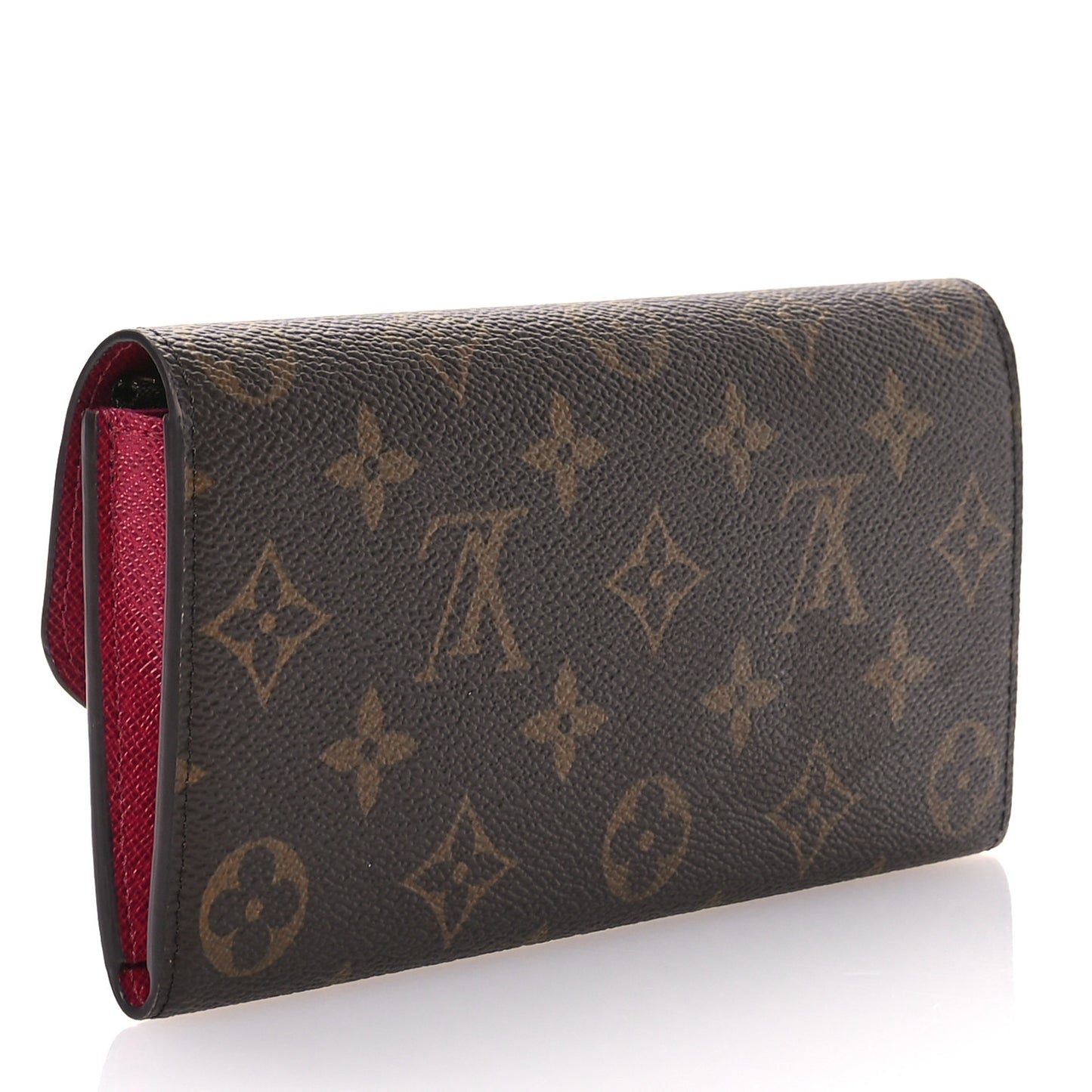 Monogram Emilie Wallet Fuchsia