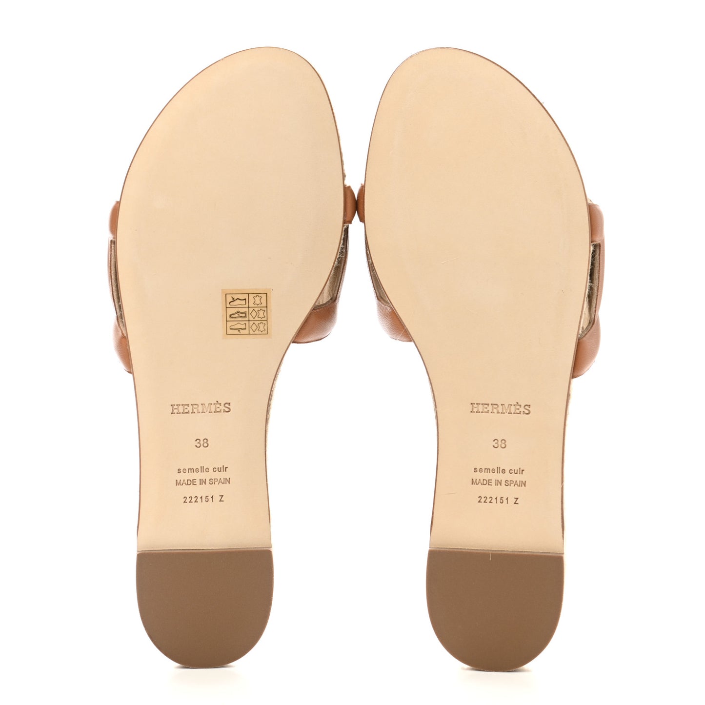 Nappa Famosa Espadrille Sandals 38 Naturel