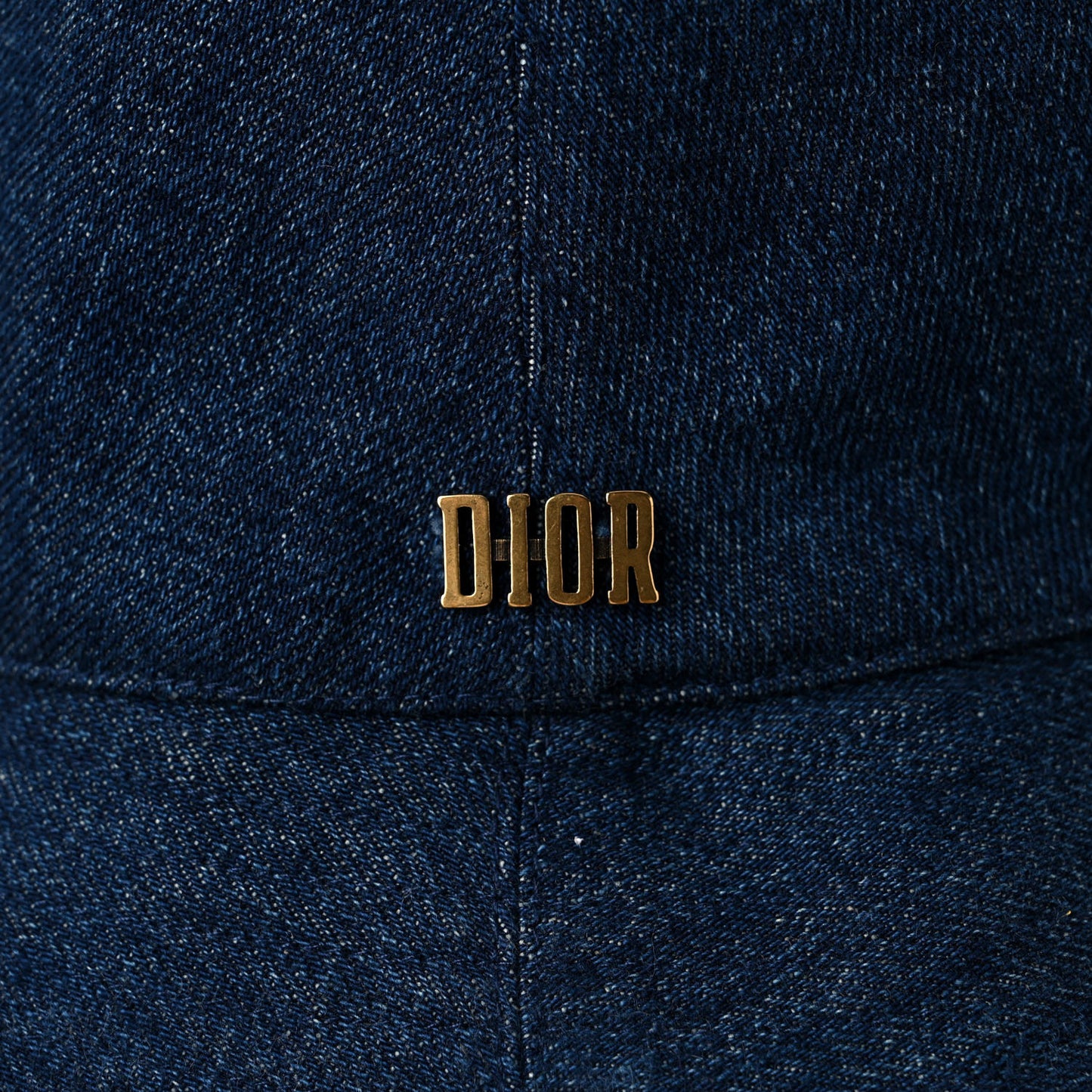 Denim Bucket Fringe Hat 57 Blue