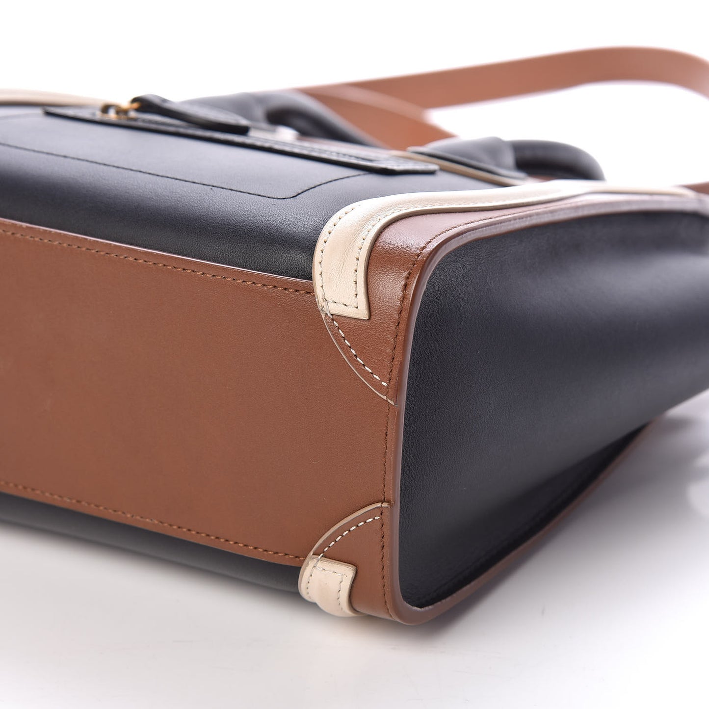 Satin Calfskin Nano Tri-Color Luggage