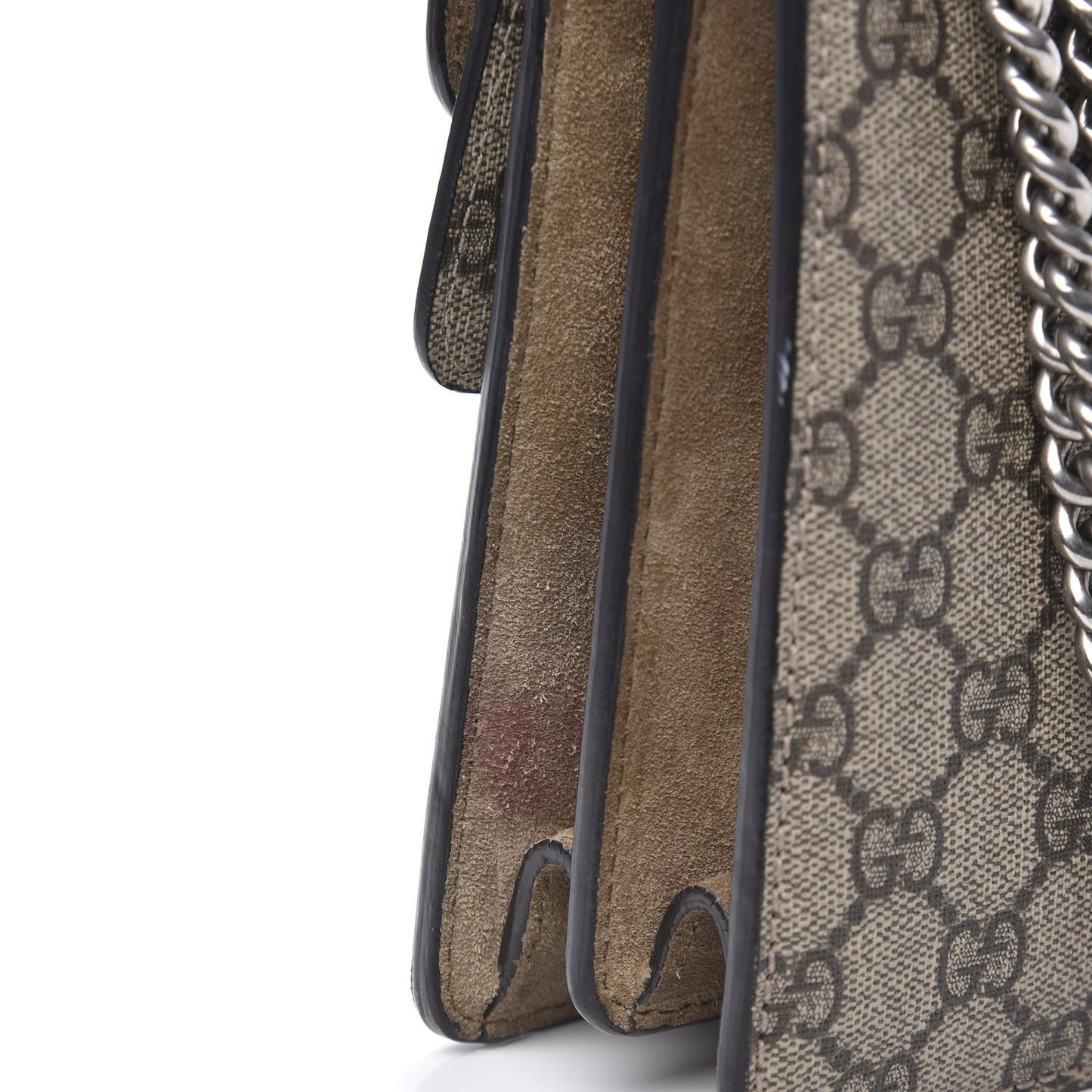 GG Supreme Monogram Small Dionysus Shoulder Bag Taupe