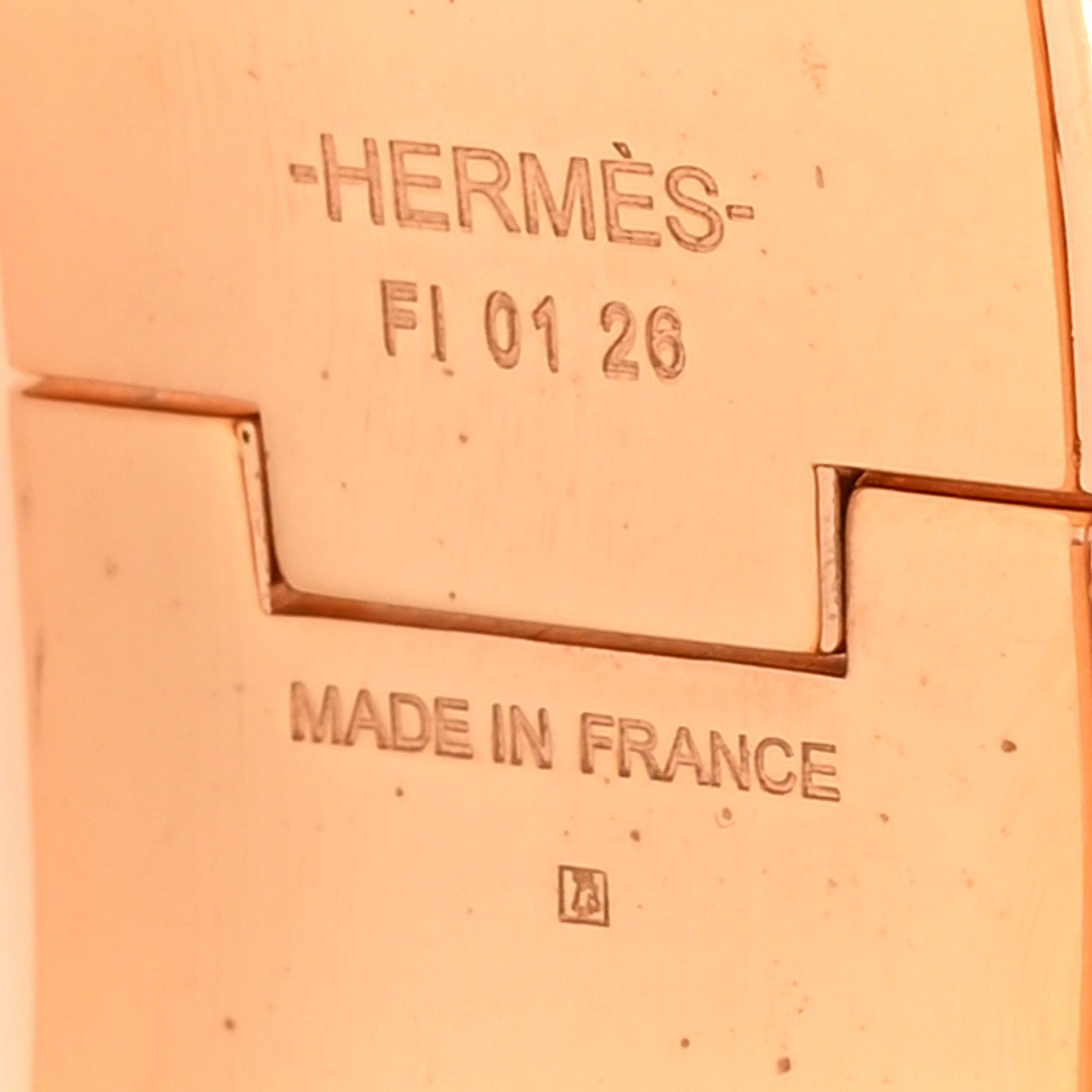 Hermes Enamel Wide Clic Clac H Bracelet GM Rose Dragee 4 of 6