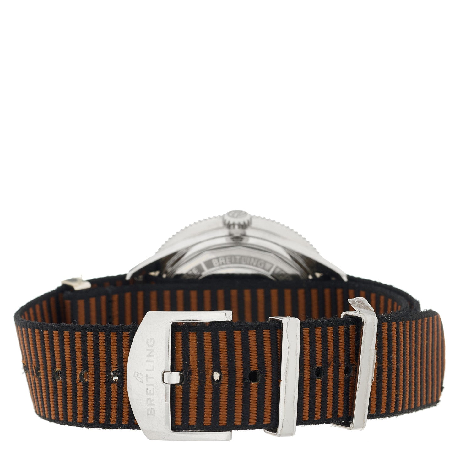 Breitling Stainless Steel Fabric 42mm Superocean Heritage 57 Automatic Watch Brown A10370A1Q1W1 3 of 5