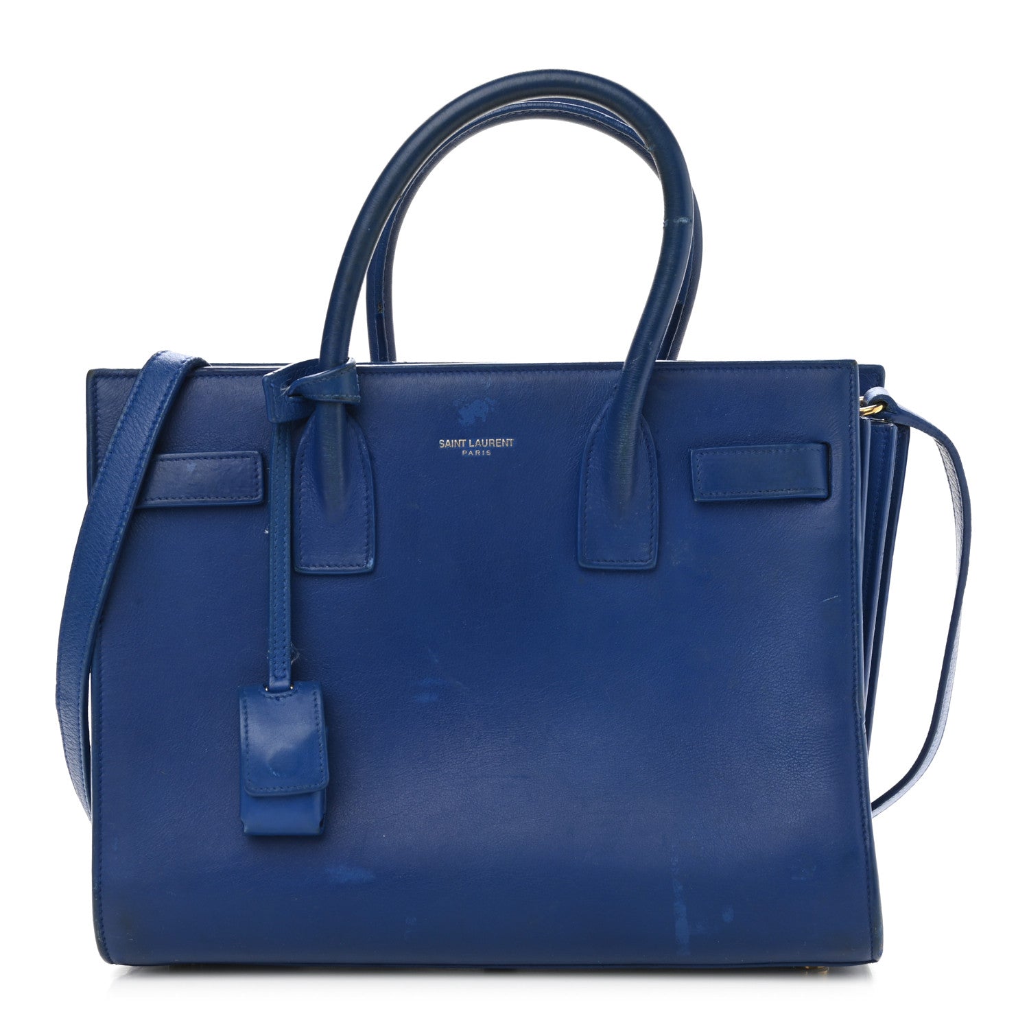 Saint Laurent Calfskin Baby Sac De Jour Royal Blue 1 of 24