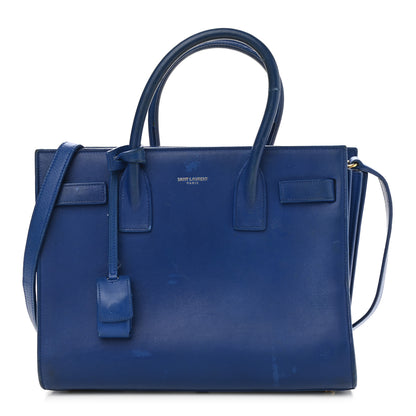 Saint Laurent Calfskin Baby Sac De Jour Royal Blue 1 of 24