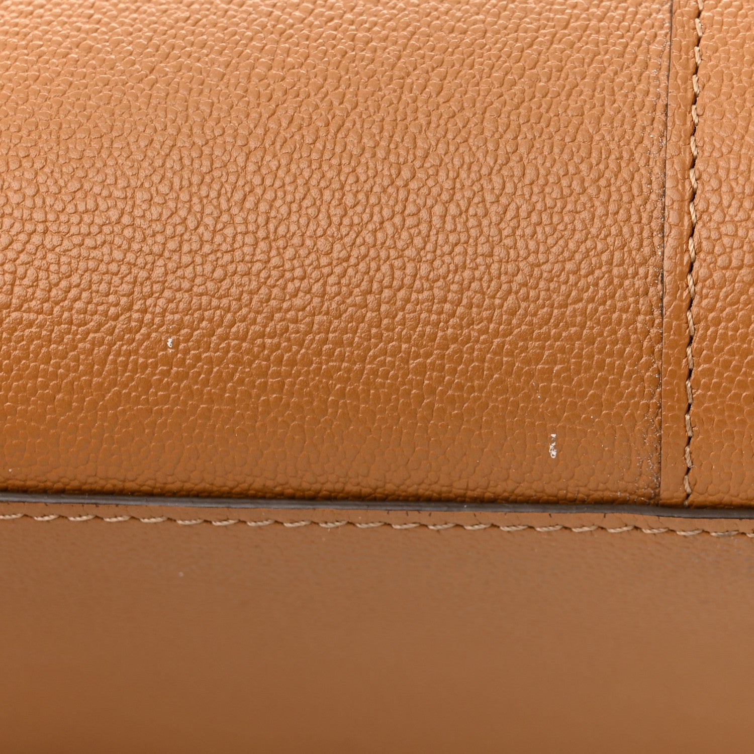 Delvaux Grained Calfskin MM Brillant Satchel Natural 11 of 14