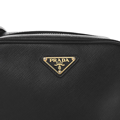 Prada Saffiano Small Camera Crossbody Bag Black 13 of 13