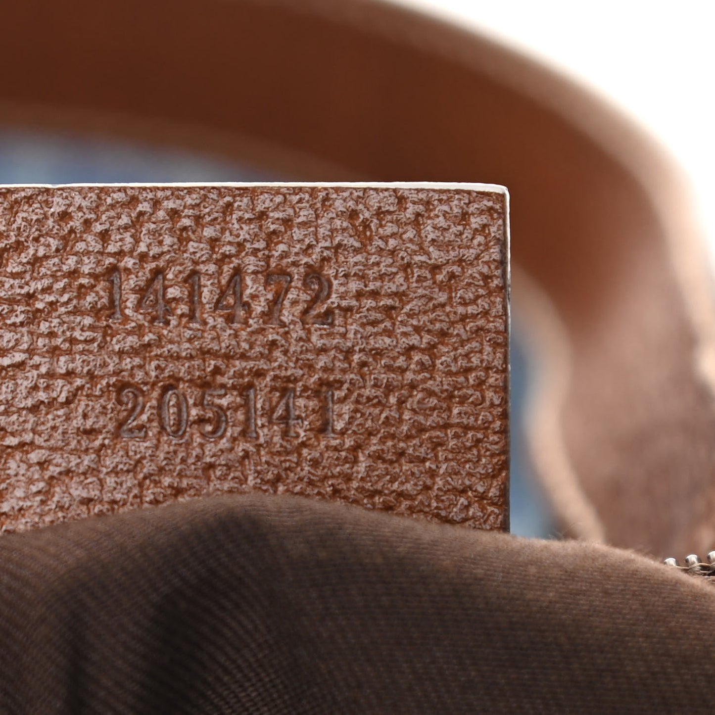 Denim GG Large Abbey Tote Blue