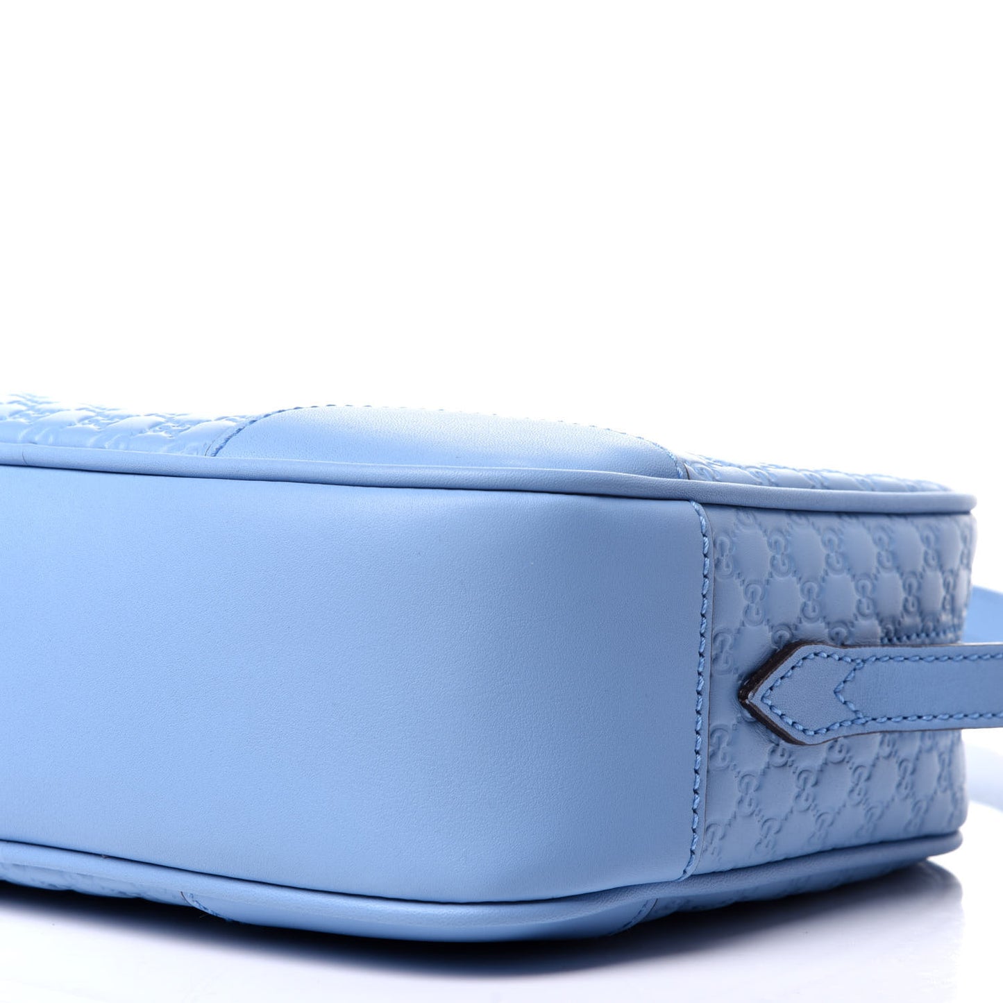 Microguccissima Mini Bree Messenger Bag Mineral Blue