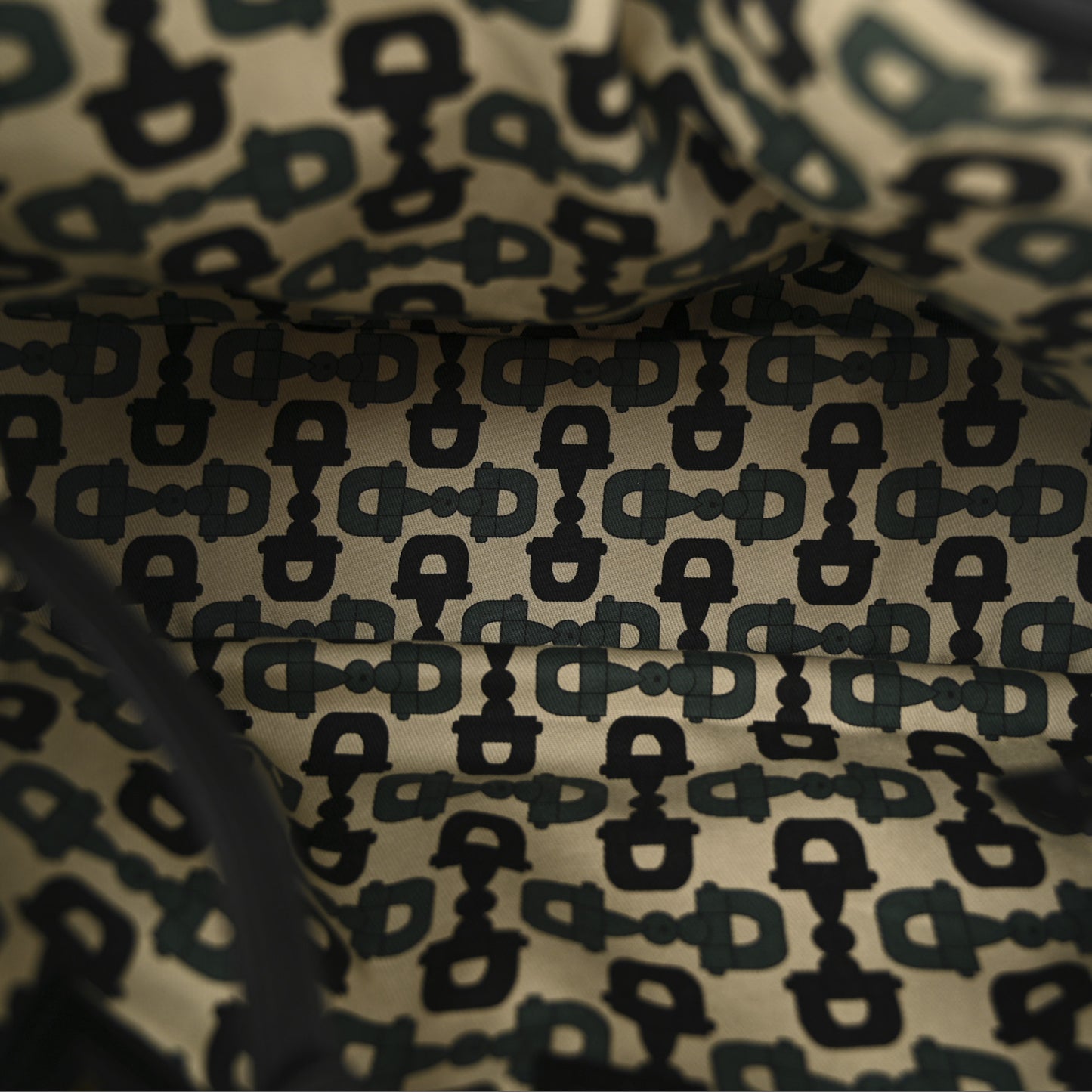 Guccissima Small Pelham Shoulder Bag Black