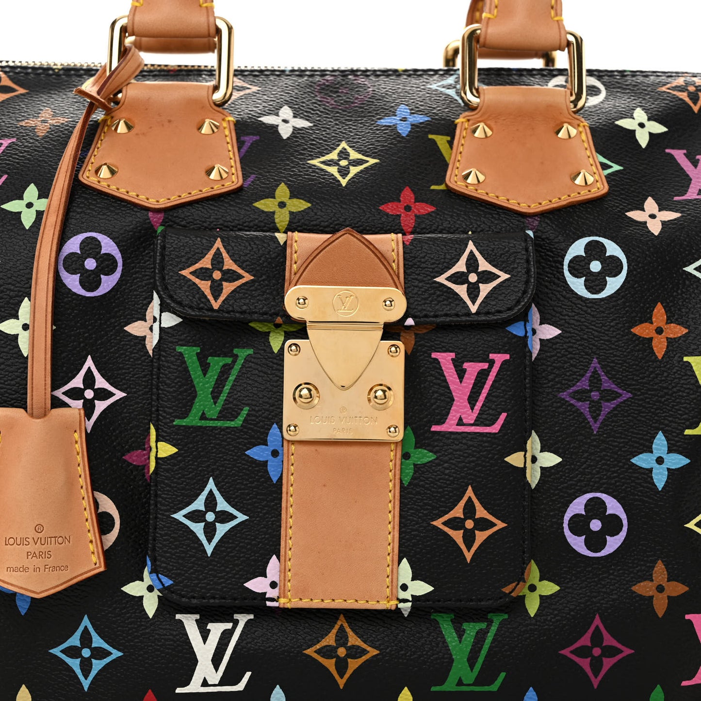Monogram Multicolor Speedy 30 Black