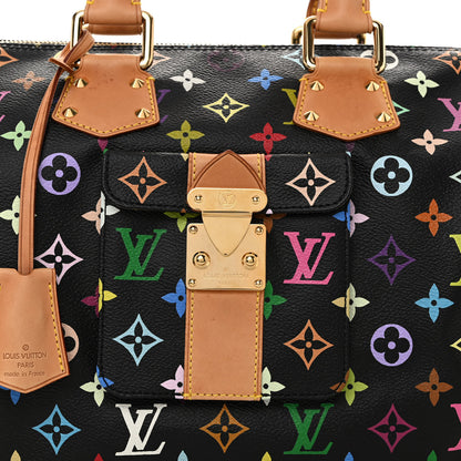 Louis Vuitton Monogram Multicolor Speedy 30 Black 7 of 11