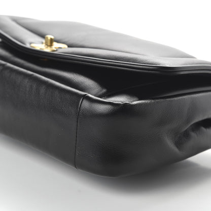 Chanel Lambskin Medium Simply Flap Black 6 of 9