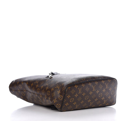 Louis Vuitton Monogram Macassar Palk Backpack 4 of 6