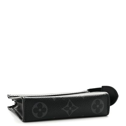 Louis Vuitton Monogram Eclipse Key Pouch Voyage 4 of 9