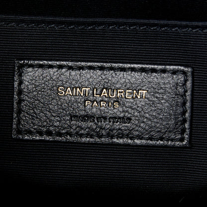 Saint Laurent Calfskin Matelasse Monogram Lou Camera Bag Greyish Brown 6 of 10