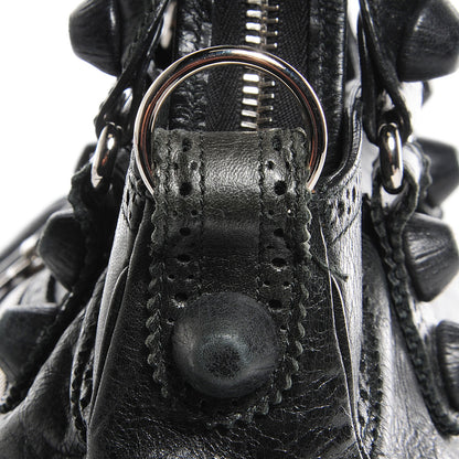 Balenciaga Agneau Giant Brogues Hardware Velo Velo Black 13 of 15