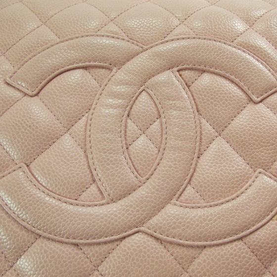 Chanel Caviar Grand Shopping Tote GST Pink 7 of 11