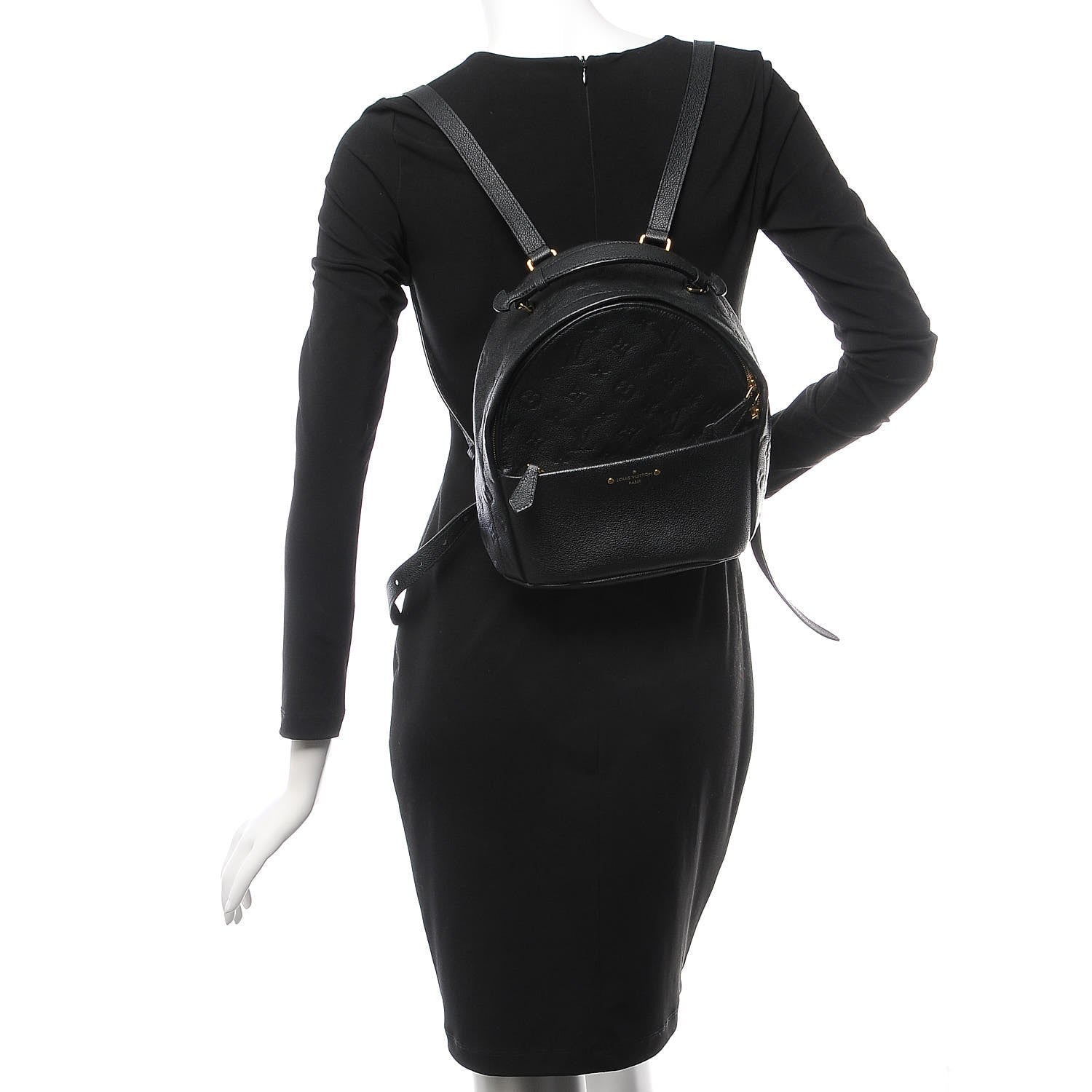 Louis Vuitton Empreinte Sorbonne Backpack Black 2 of 7