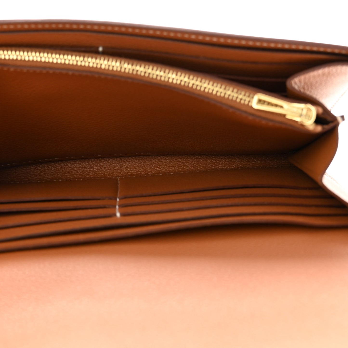 Evercolor Constance Long Wallet Gold