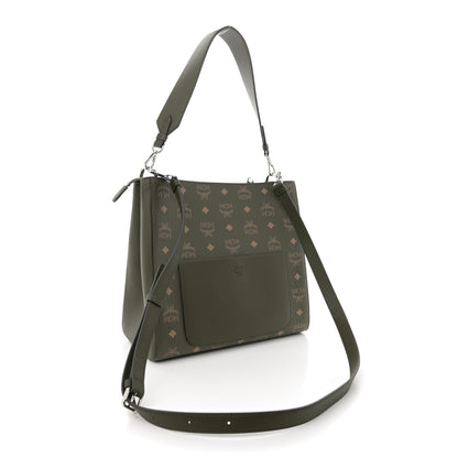 MCM Visetos Medium Aren Hobo Sea Turtle 3 of 10