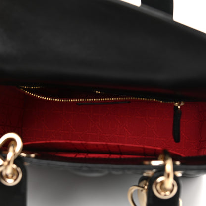 Christian Dior Lambskin Cannage Small My ABCDior Lady Dior Black 6 of 11