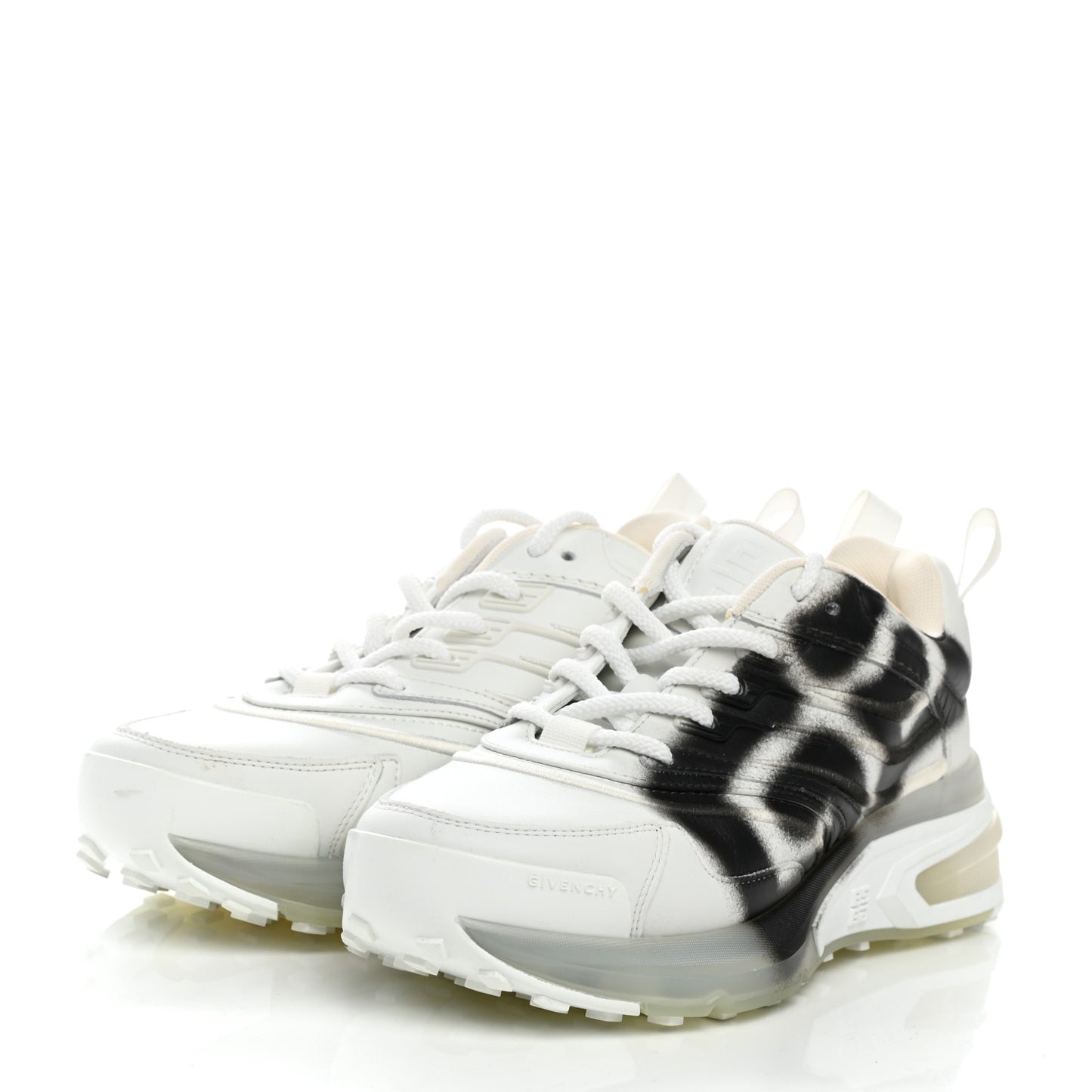 X CHITO Calfskin GIV 1 Runners Sneakers 37.5 White Black