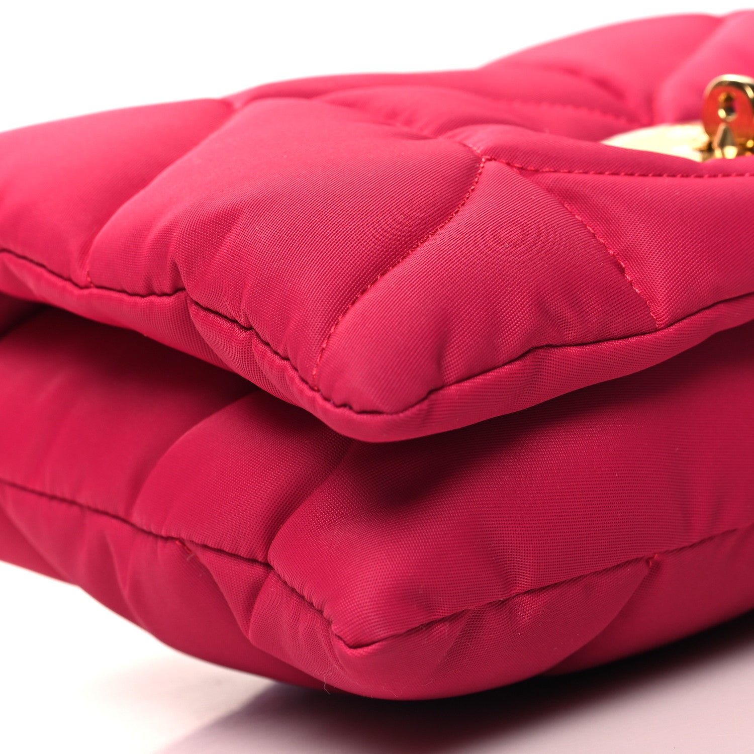 Mulberry Recycled Nylon Quilted Little Softie Bag Mulberry Pink 8 of 9
