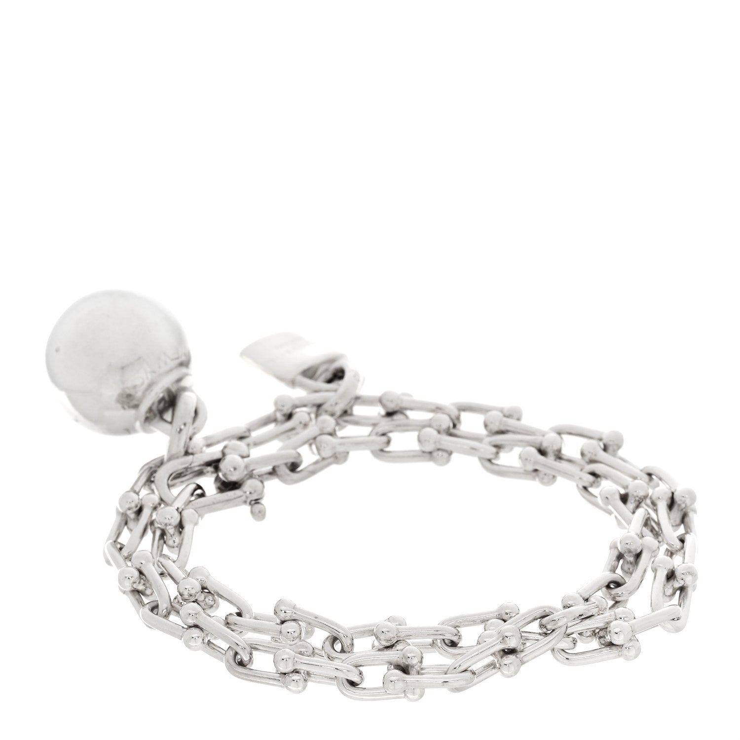 Tiffany Sterling Silver HardWear Wrap Bracelet 2 of 6