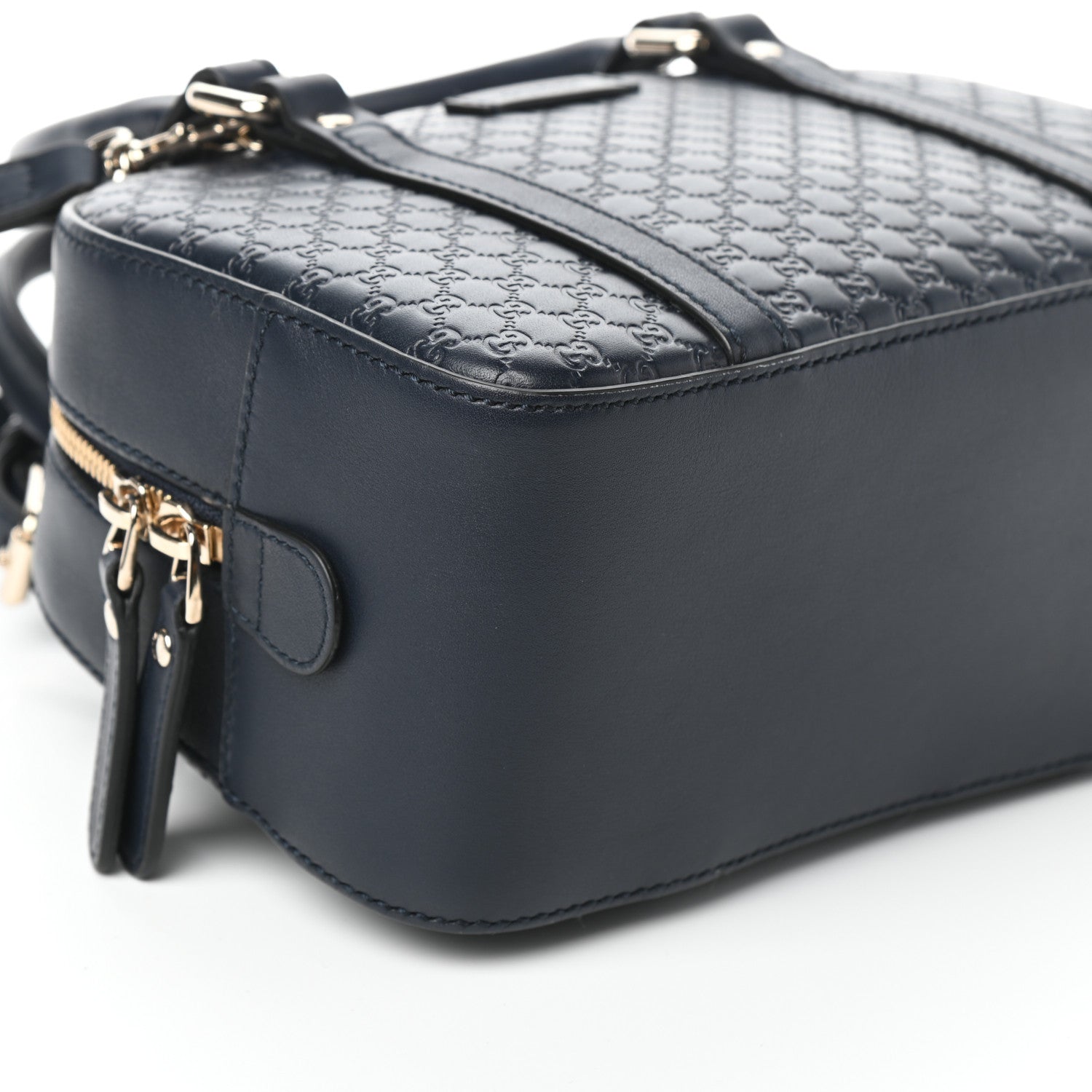 Gucci Soft Microguccissima Small Crossbody Bag Blue 8 of 9