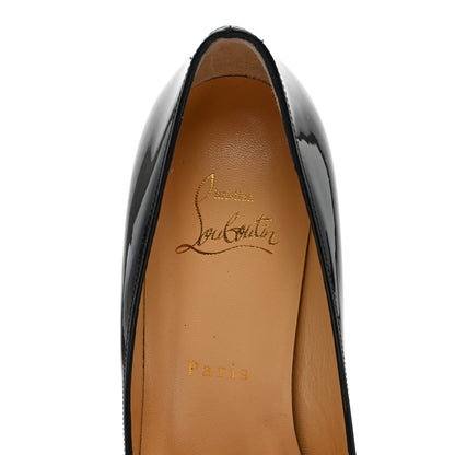 Christian Louboutin Patent Pigalle Follies 85 Pumps 36.5 Black 7 of 7