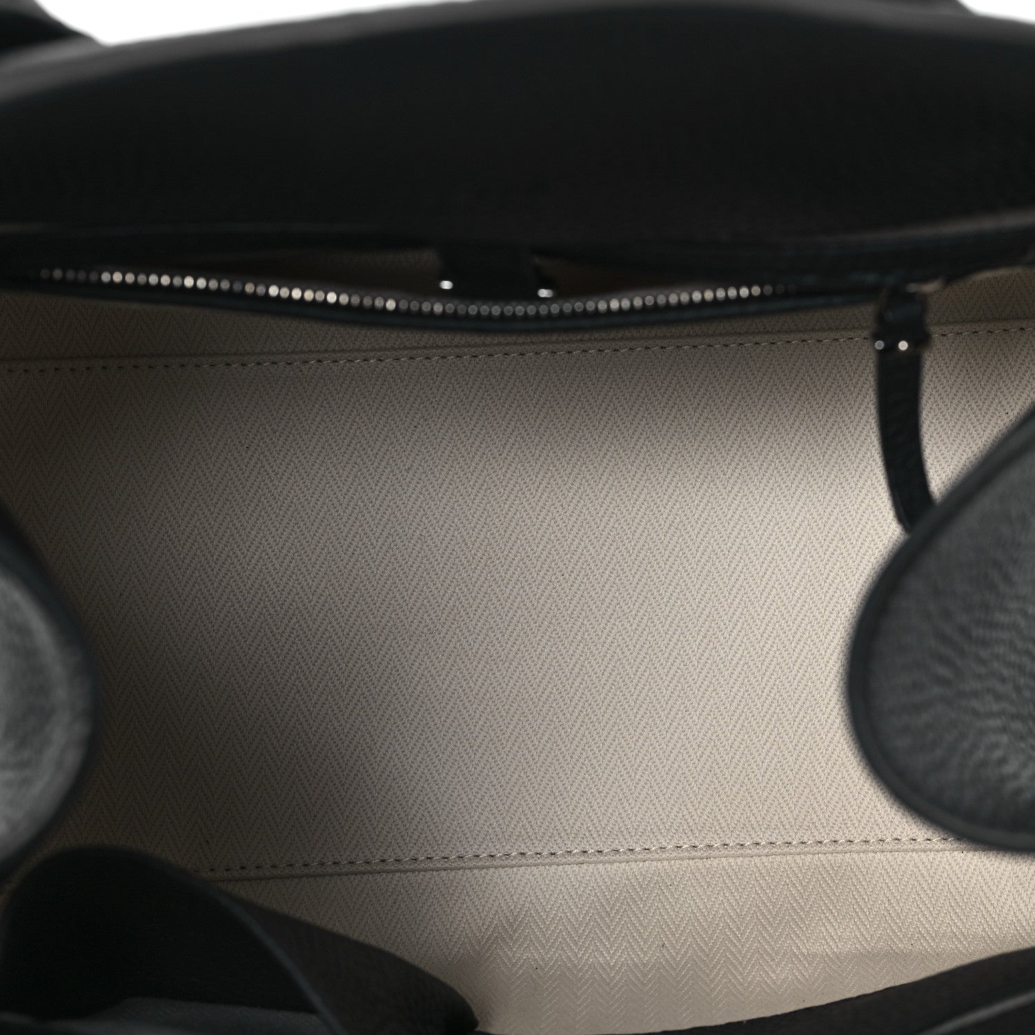 The Row Matte Grained Calfskin Soft Margaux 12 Black 5 of 10