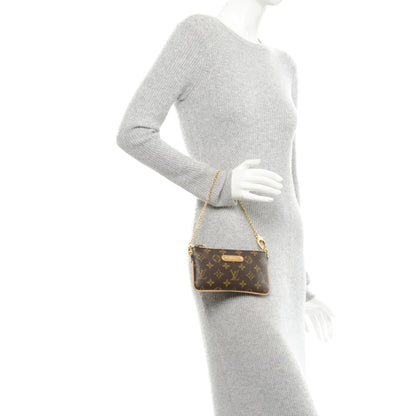 Louis Vuitton Monogram Pochette Milla MM 2 of 7